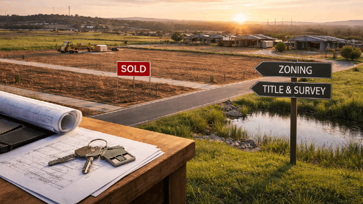 What to Check Before Signing a Land Contract in Victoria